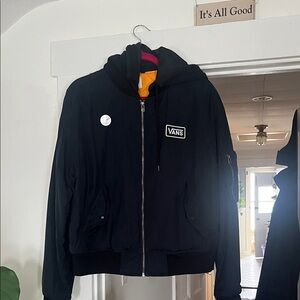 Vans Bomber with hoodie